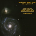Supernova 2005cs in M51