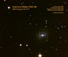 Supernova 2005gl in NGC266