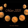 Mars-Ansichten im Jahr 2005