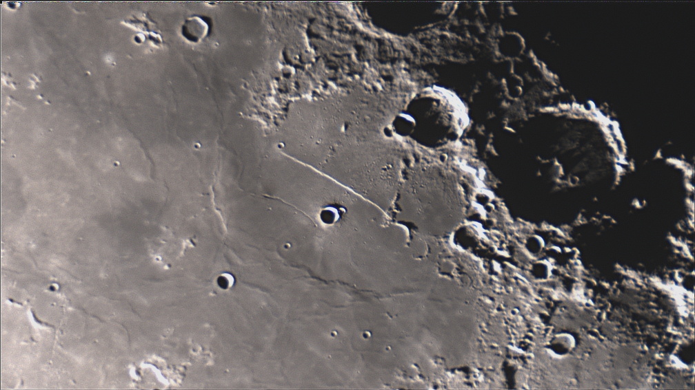 Mond Rupes recta und Krater Thebit Purbach       2022-09-18