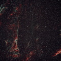 Supernova Überrest East Veil Nebula und Filamentary Nabula