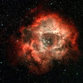 GasNebel Rosetten Nebel NGC 2237 a