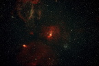 Bubble Nebula NGC7635 42x 300 s Integration Refraktor Borg 107 mm f6