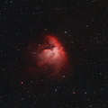 PacMan Nebula NGC 281 Light Stack 13b