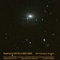 Supernova 2011B in NGC2655