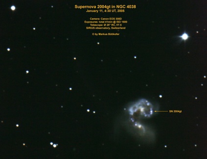 Supernova 2004gt in NGC4038
