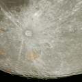 Tycho, Mond-Südpol, beschriftet