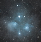 Messier 45, die sieben Schwestern, Plejaden